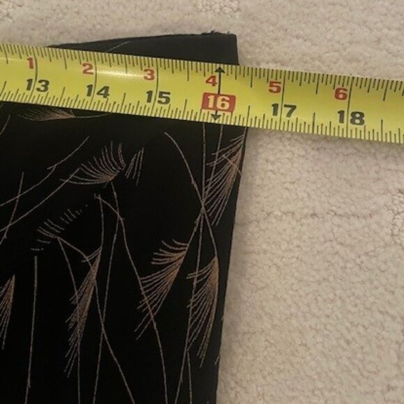 Max Studio – Black & Tan Midi Skirt – LARGE - Picture 7 of 8